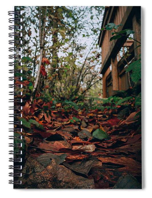 Autum leaves  - Spiral Notebook