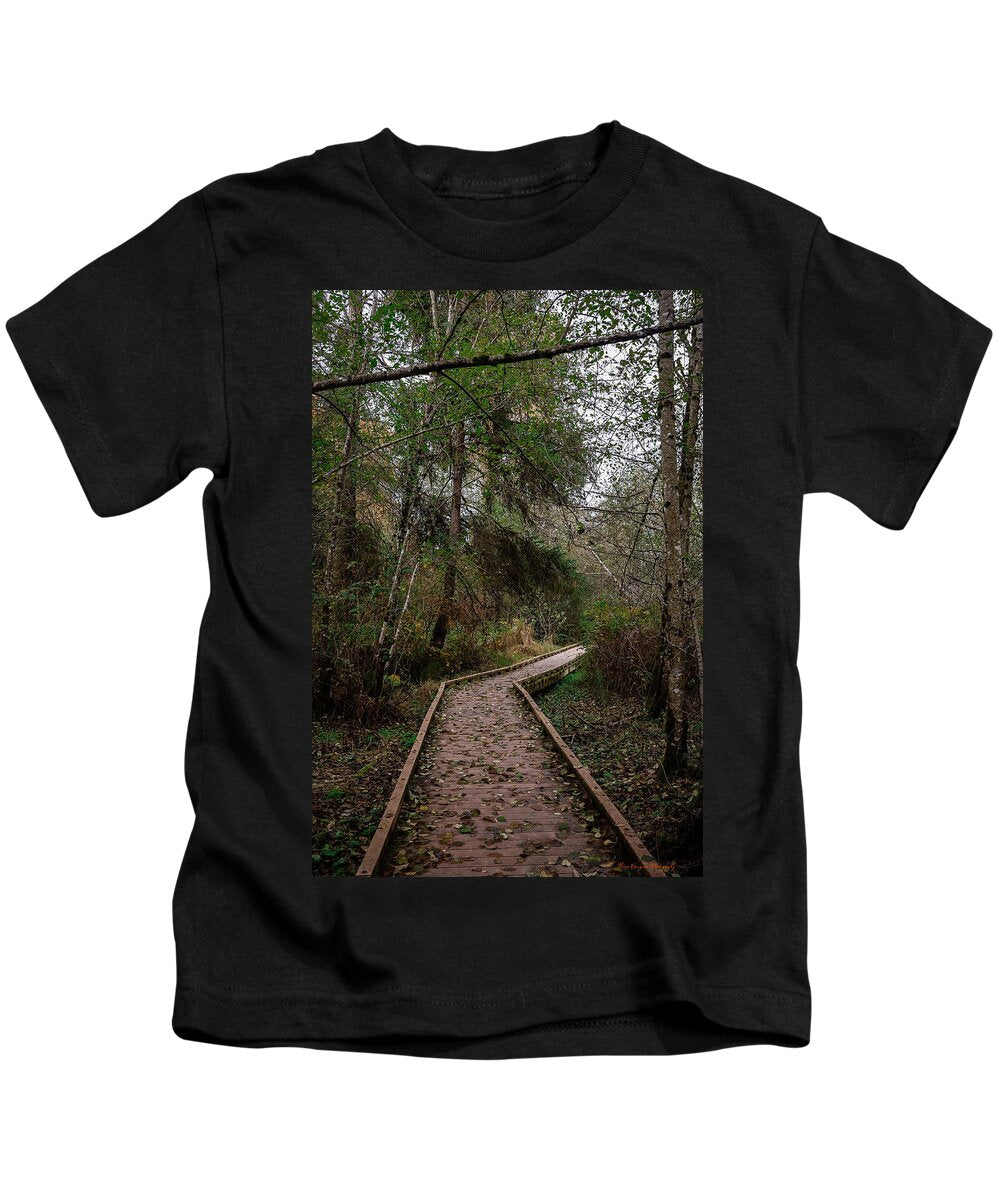 Autumn walk  - Kids T-Shirt