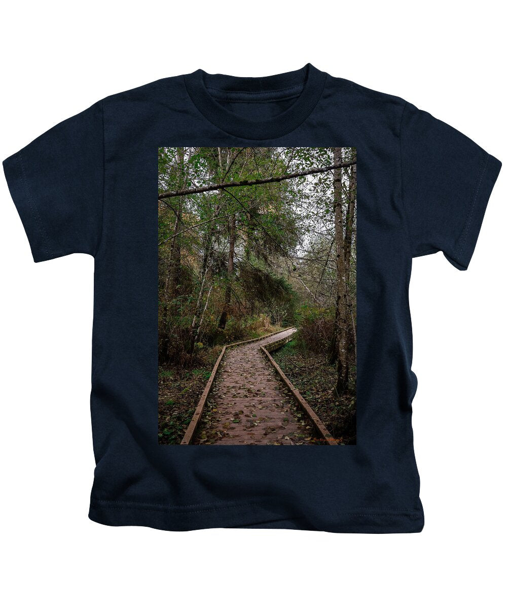 Autumn walk  - Kids T-Shirt