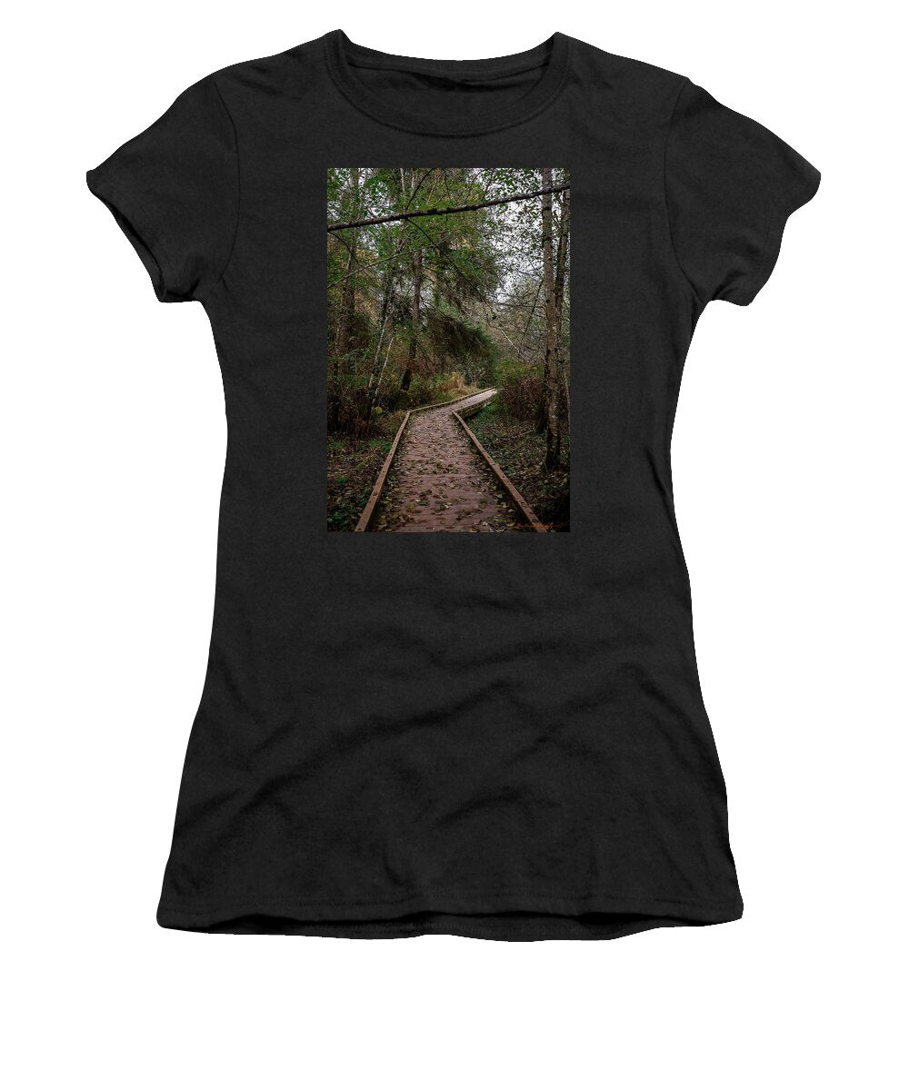 Autumn walk  - Women's T-Shirt