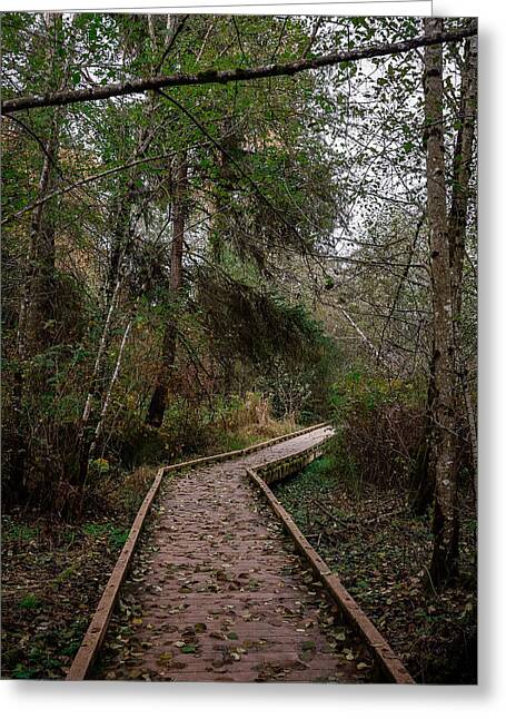 Autumn walk  - Greeting Card