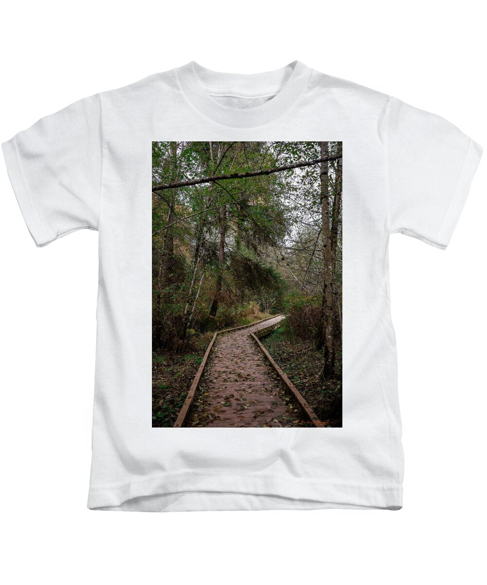Autumn walk  - Kids T-Shirt