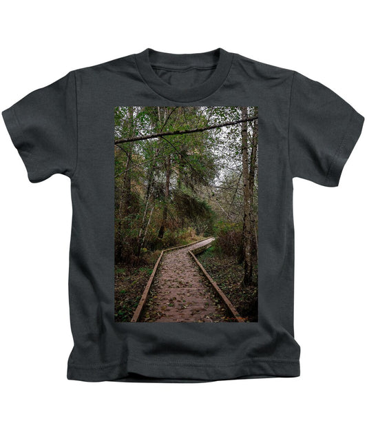 Autumn walk  - Kids T-Shirt
