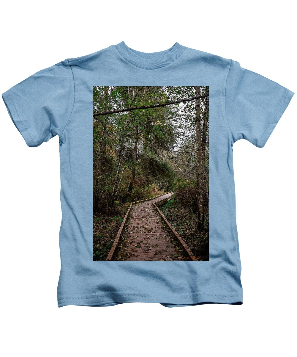 Autumn walk  - Kids T-Shirt
