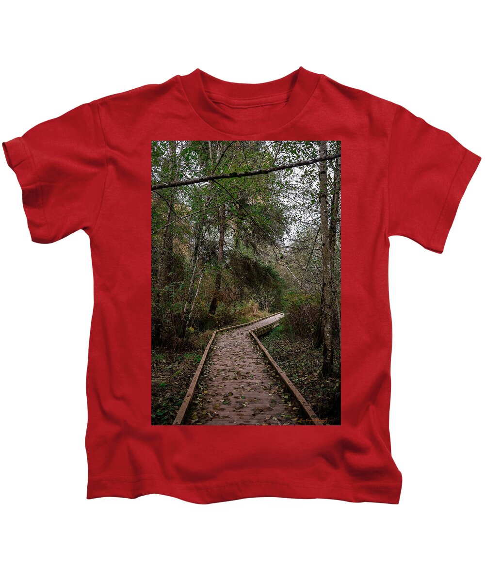 Autumn walk  - Kids T-Shirt