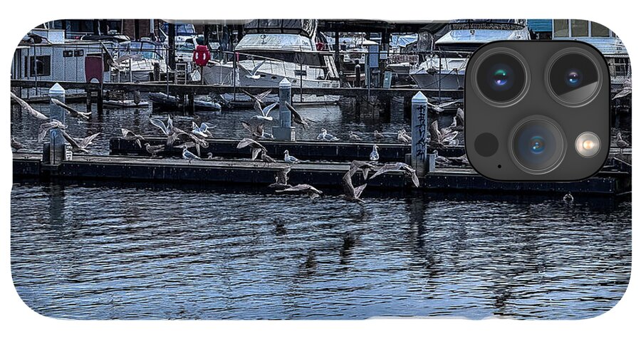 Birds at the Dock - Phone Case