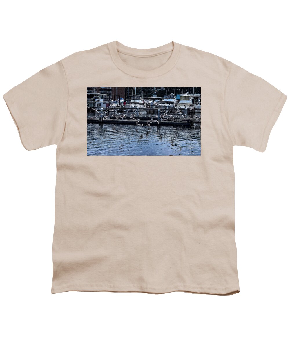 Birds at the Dock - Youth T-Shirt