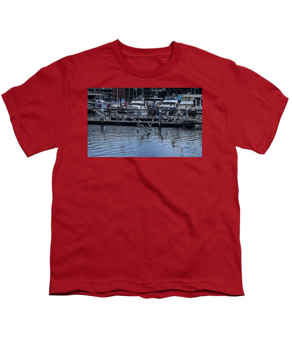 Birds at the Dock - Youth T-Shirt