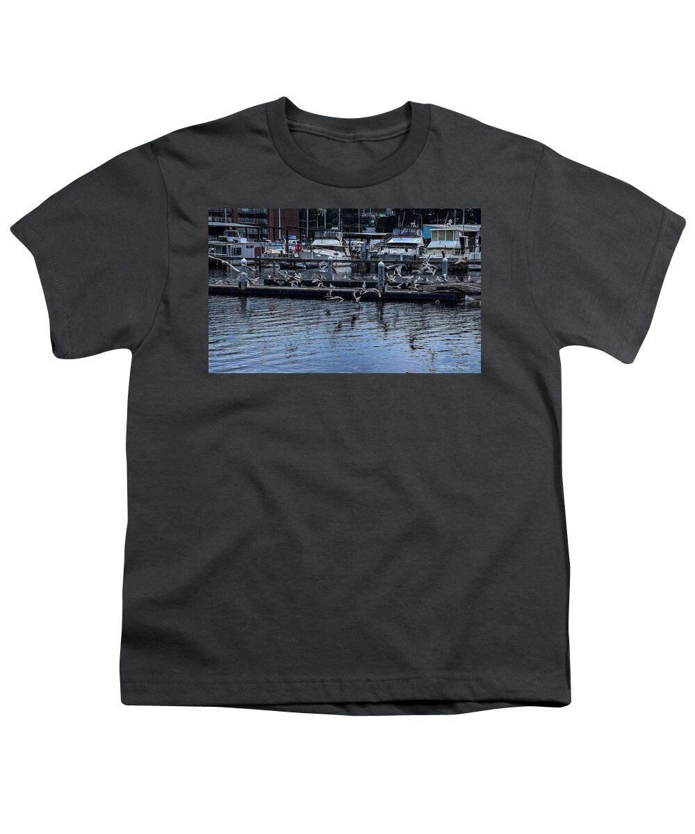 Birds at the Dock - Youth T-Shirt