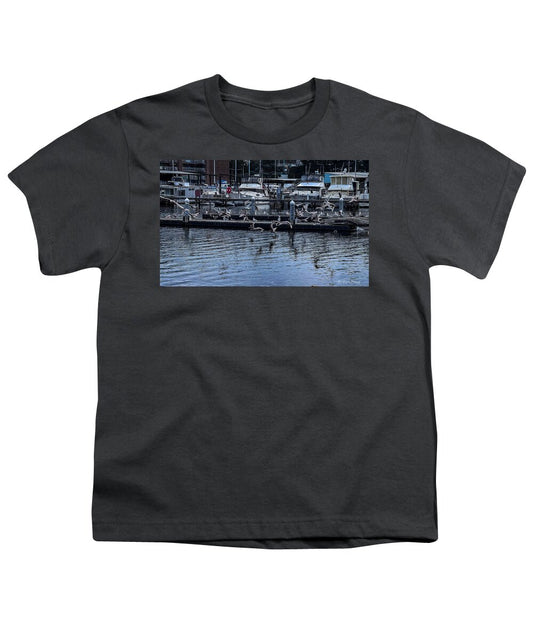 Birds at the Dock - Youth T-Shirt