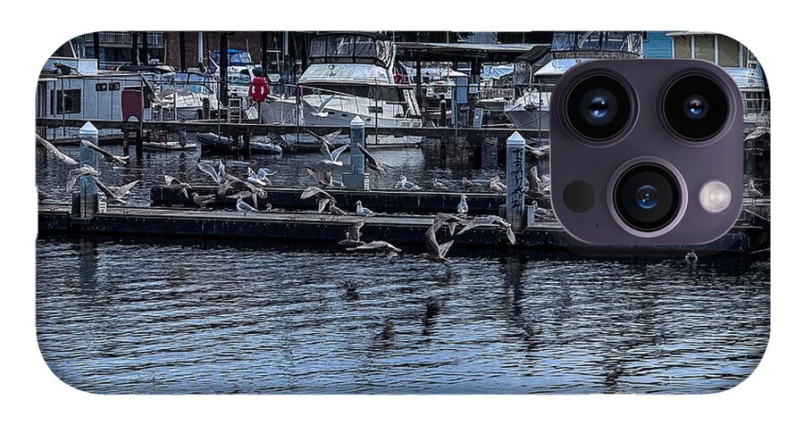 Birds at the Dock - Phone Case