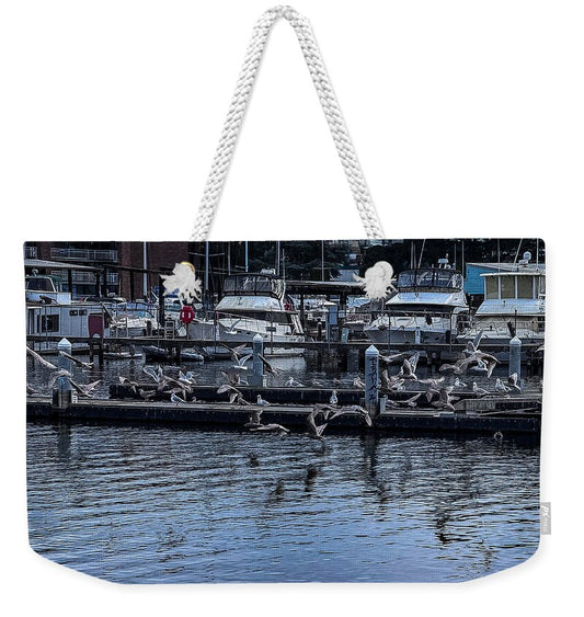 Birds at the Dock - Weekender Tote Bag