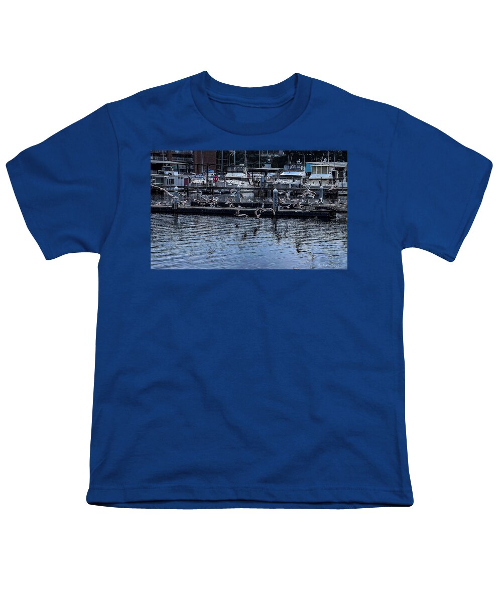 Birds at the Dock - Youth T-Shirt