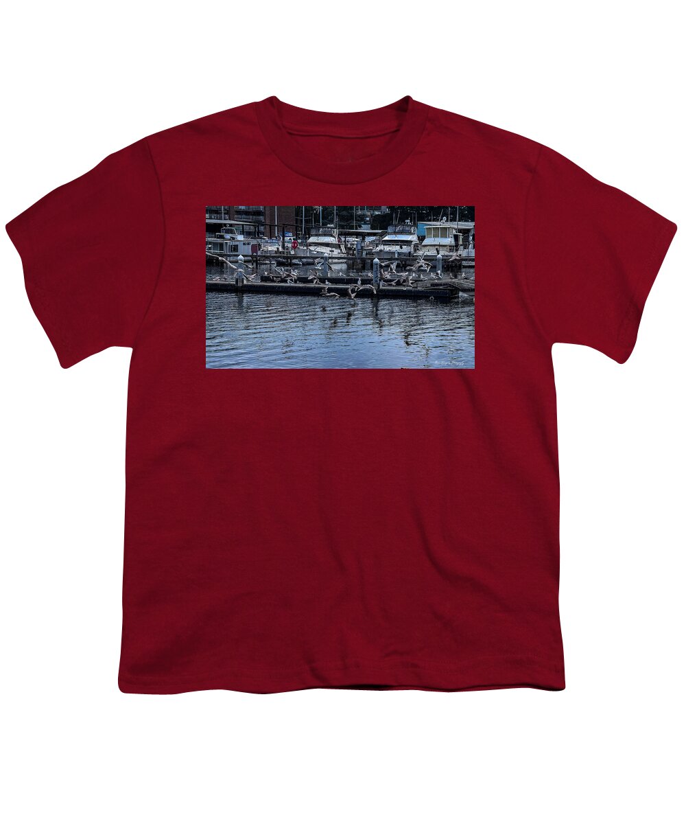 Birds at the Dock - Youth T-Shirt