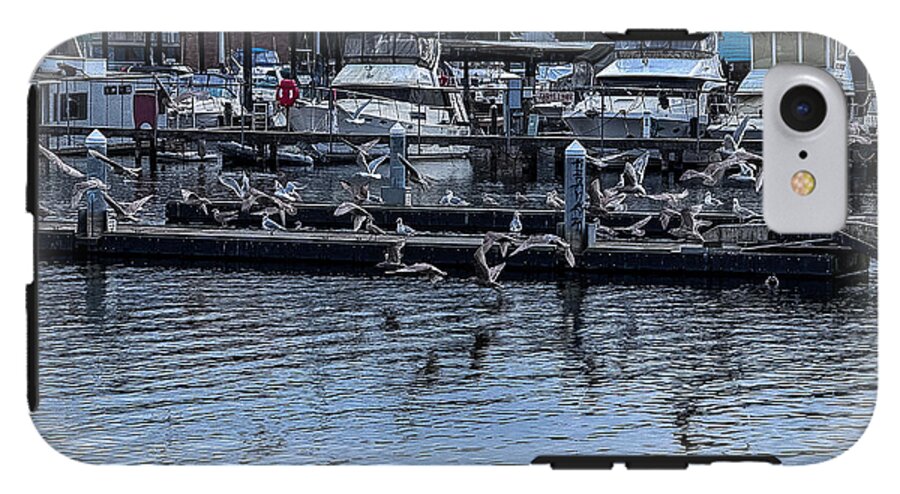 Birds at the Dock - Phone Case