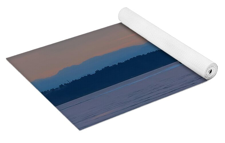 Boating at sunset - Yoga Mat