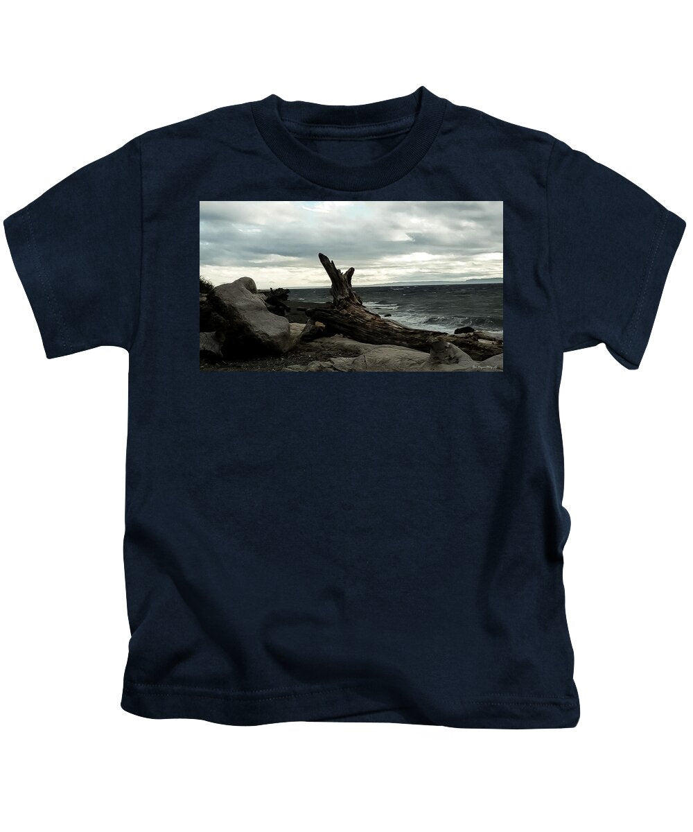 Burnt wood  - Kids T-Shirt