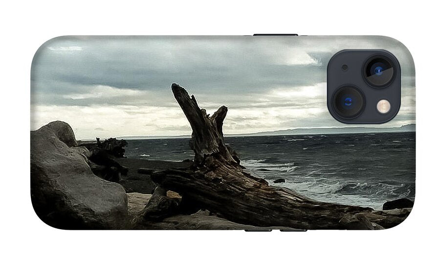 Burnt wood  - Phone Case