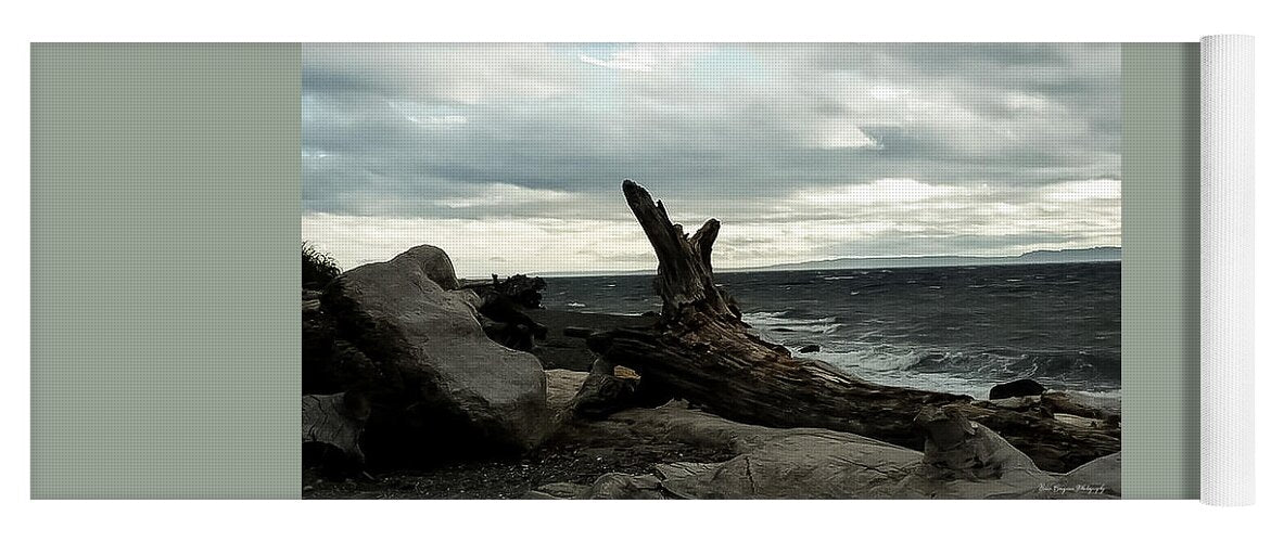 Burnt wood  - Yoga Mat