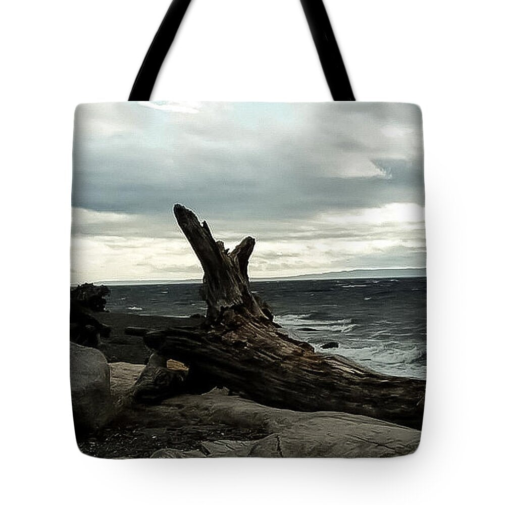 Burnt wood  - Tote Bag