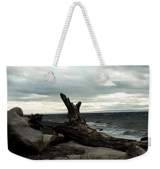 Burnt wood  - Weekender Tote Bag
