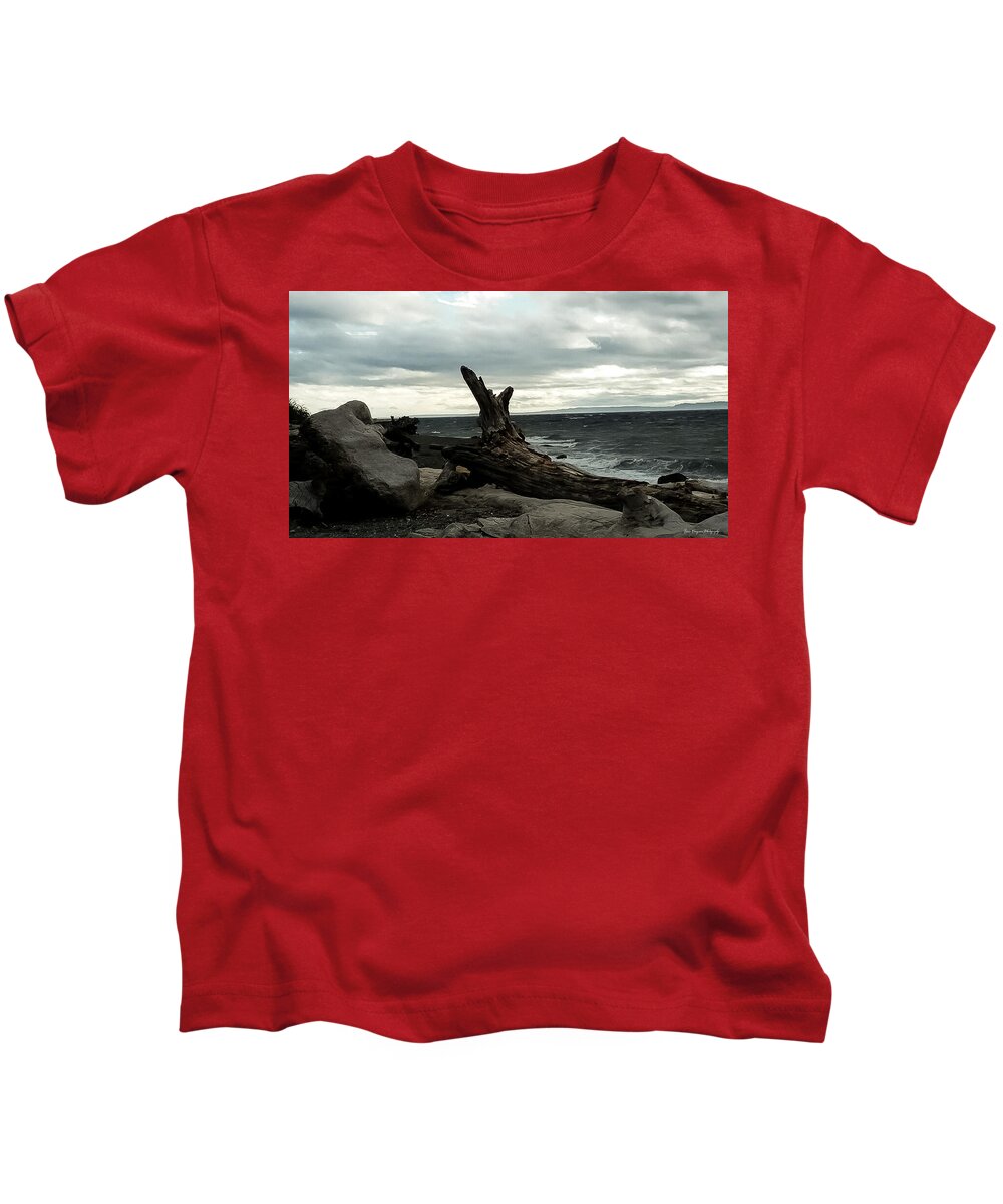 Burnt wood  - Kids T-Shirt