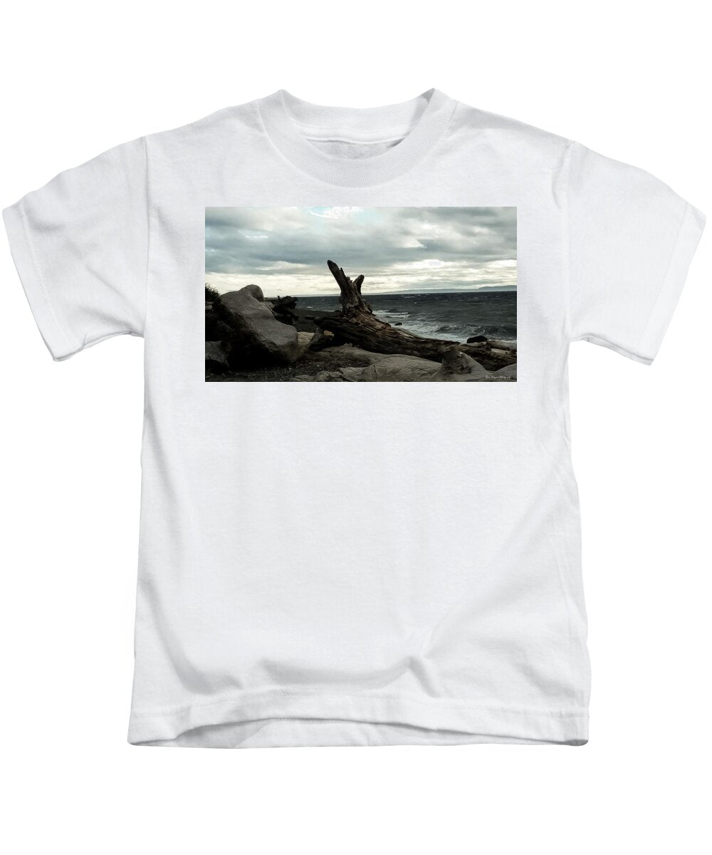 Burnt wood  - Kids T-Shirt