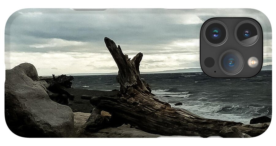 Burnt wood  - Phone Case