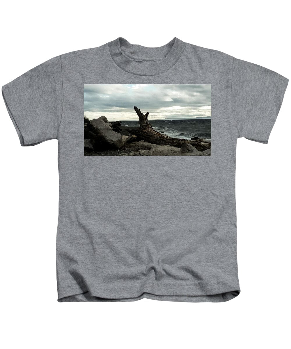 Burnt wood  - Kids T-Shirt