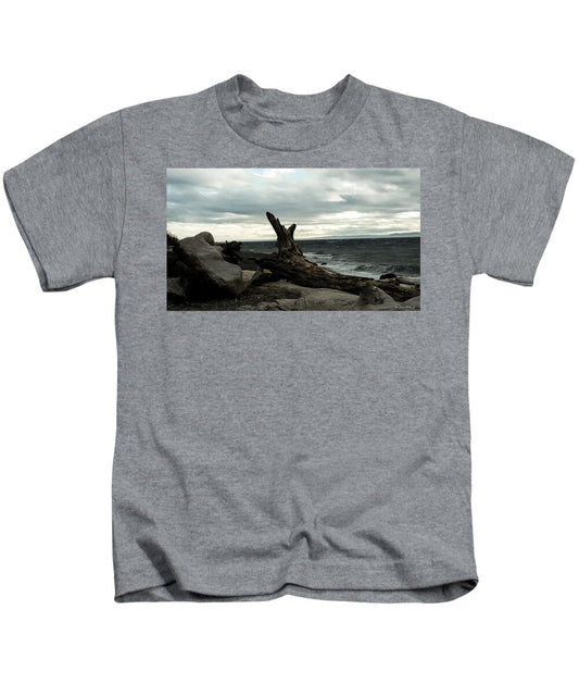 Burnt wood  - Kids T-Shirt
