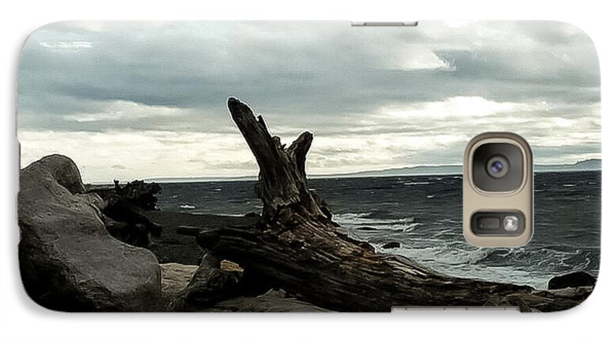 Burnt wood  - Phone Case