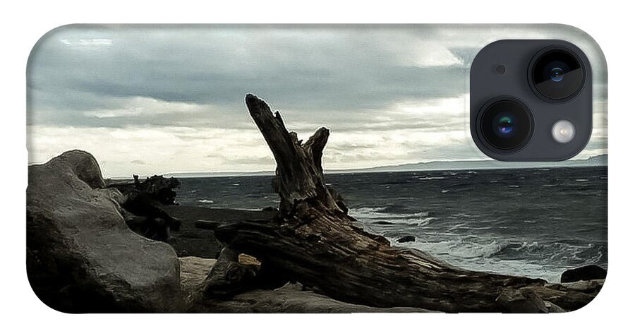 Burnt wood  - Phone Case