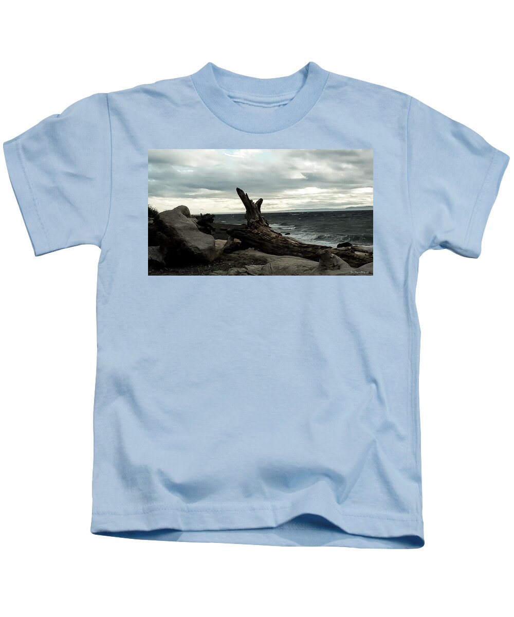 Burnt wood  - Kids T-Shirt