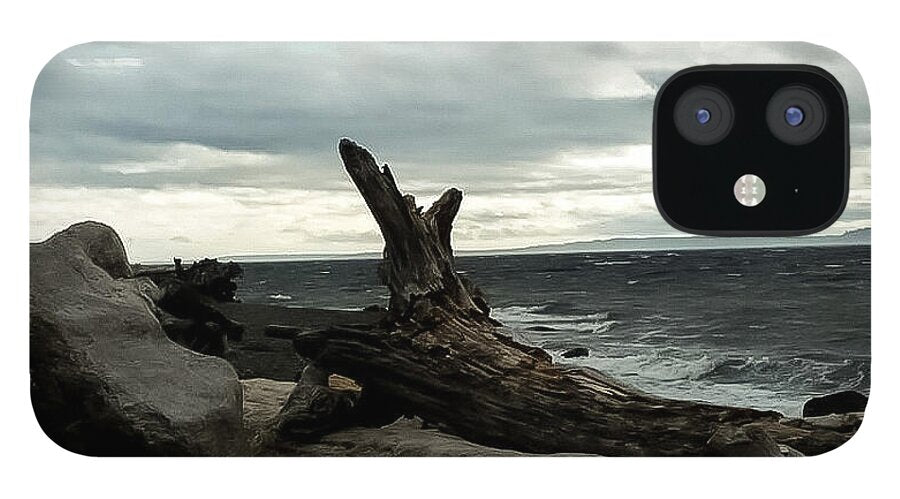Burnt wood  - Phone Case