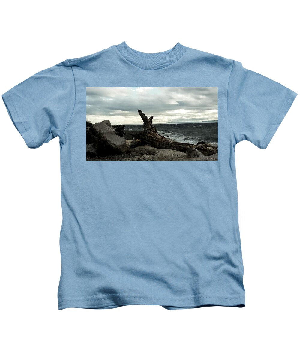 Burnt wood  - Kids T-Shirt