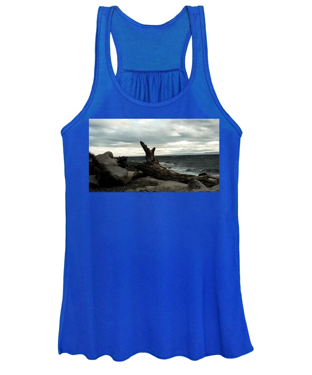 Burnt wood  - Women's Tank Top
