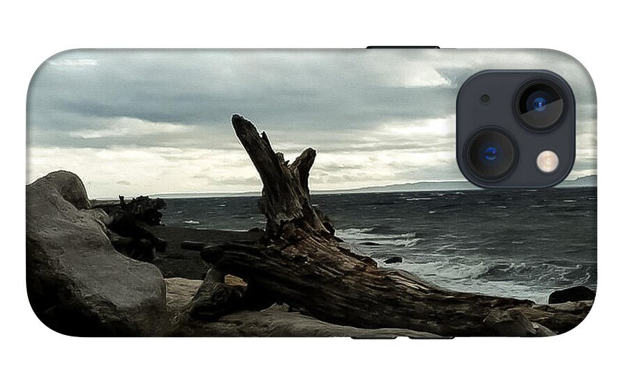 Burnt wood  - Phone Case