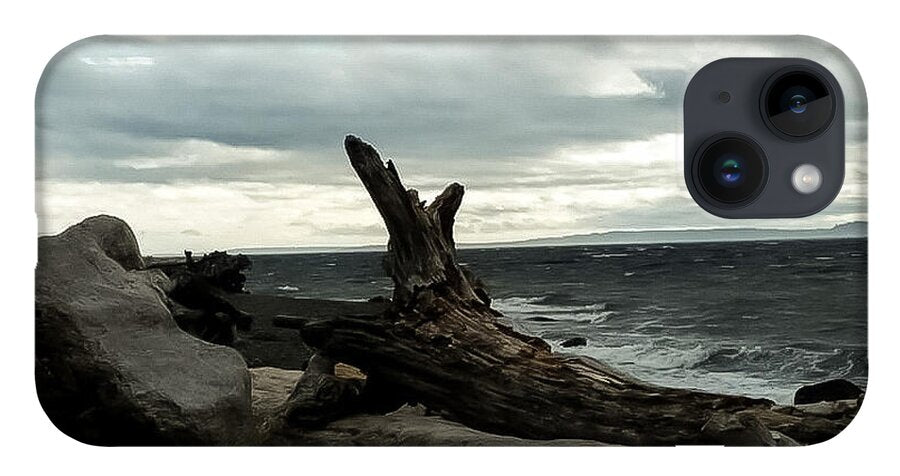 Burnt wood  - Phone Case