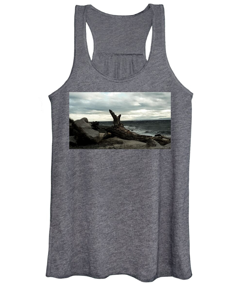 Burnt wood  - Women's Tank Top