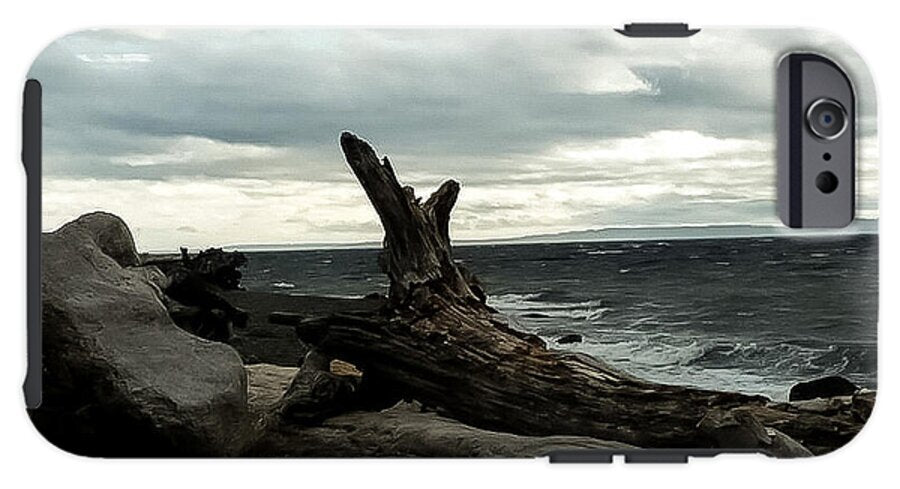 Burnt wood  - Phone Case