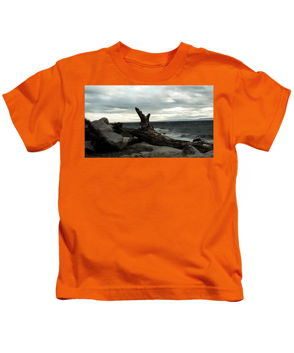 Burnt wood  - Kids T-Shirt