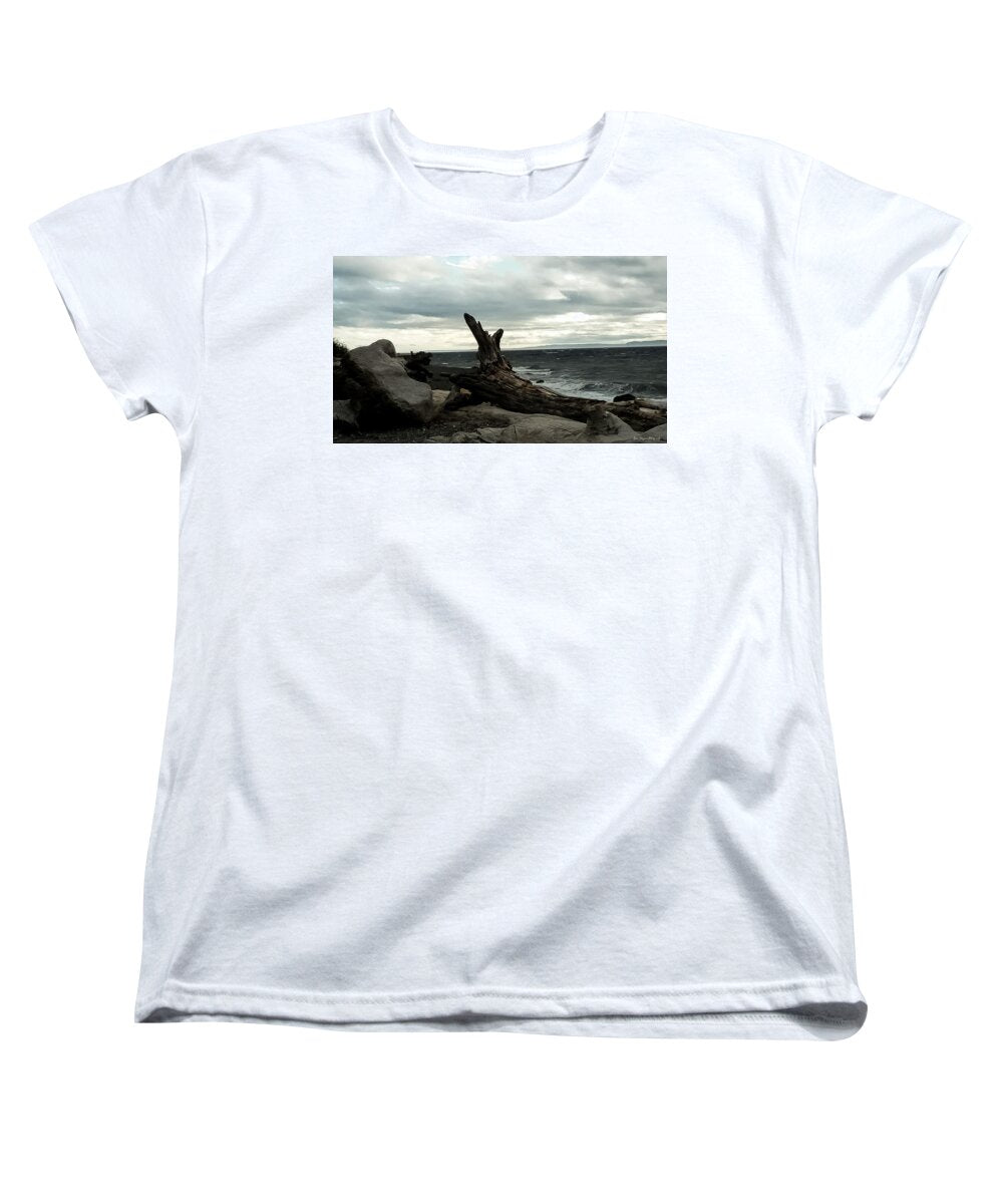 Burnt wood  - Women's T-Shirt (Standard Fit)