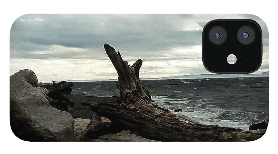 Burnt wood  - Phone Case