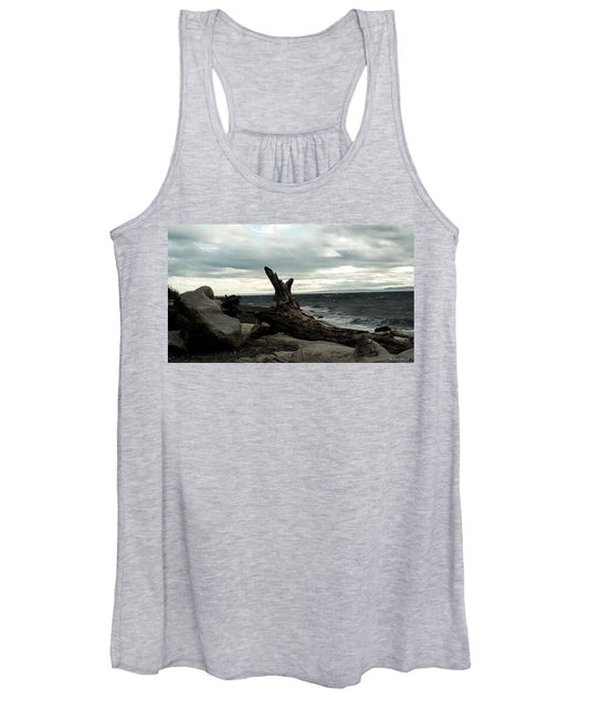 Burnt wood  - Women's Tank Top