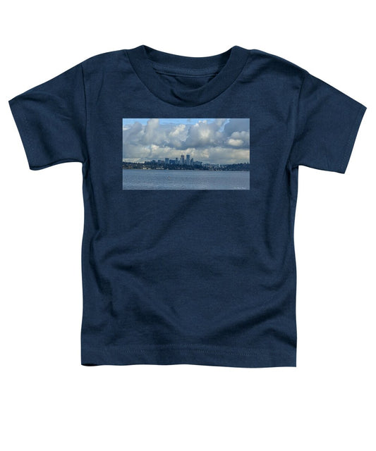 Clouds above the city  - Toddler T-Shirt