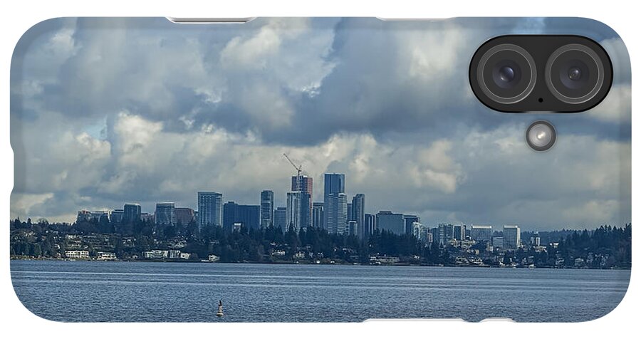 Clouds above the city  - Phone Case