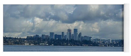 Clouds above the city  - Yoga Mat