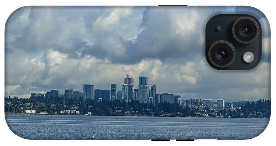 Clouds above the city  - Phone Case