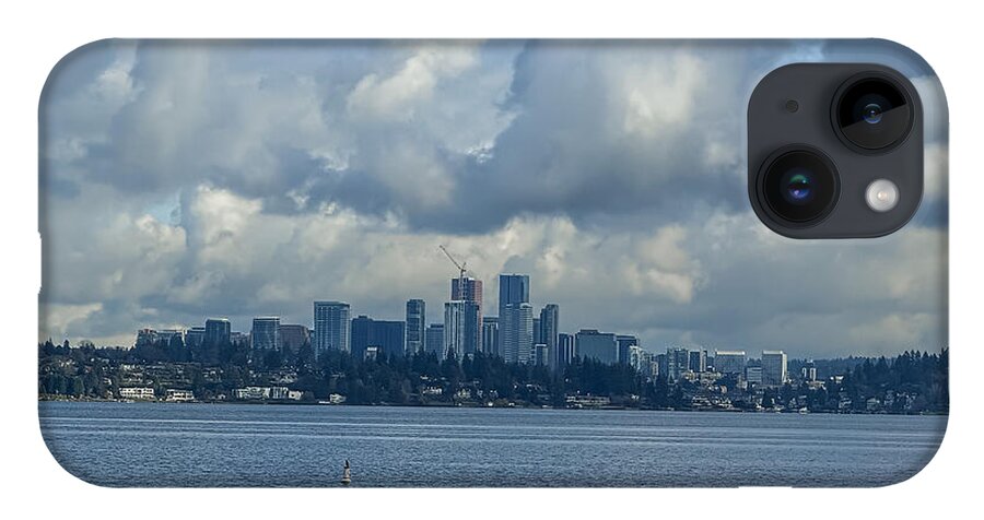 Clouds above the city  - Phone Case