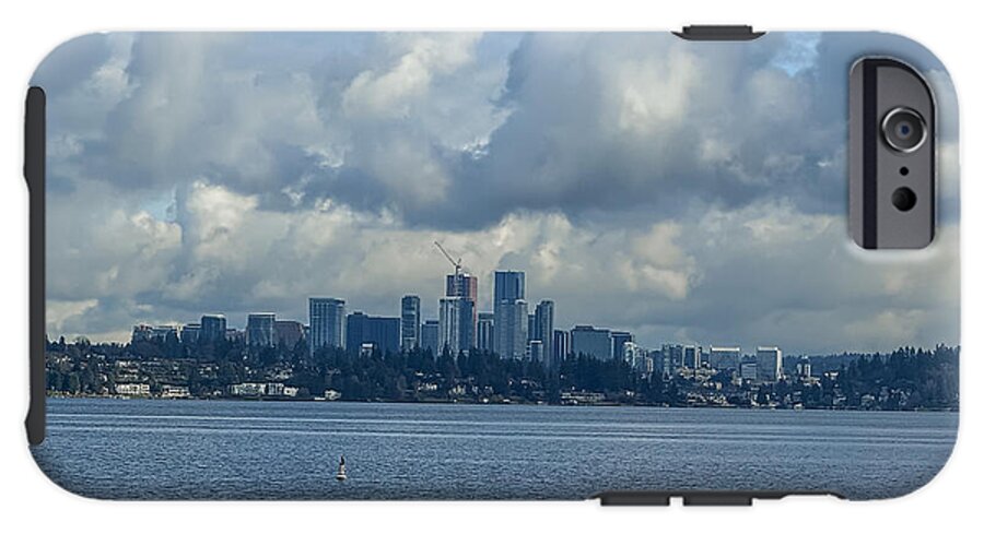 Clouds above the city  - Phone Case